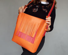 Load image into Gallery viewer, Orange Red Furla
