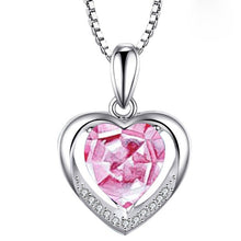 Load image into Gallery viewer, 925 Silver Necklace with Love Heart
